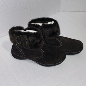 Bear Traps Women's Winter Fur-Lined Brown Boots